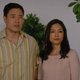 Randall Park and Constance Wu (Not Pictured: Shaquille O'Neal)